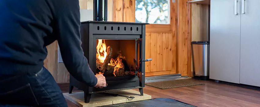 Open Hearth Wood Fireplace Installation in Inkster, MI