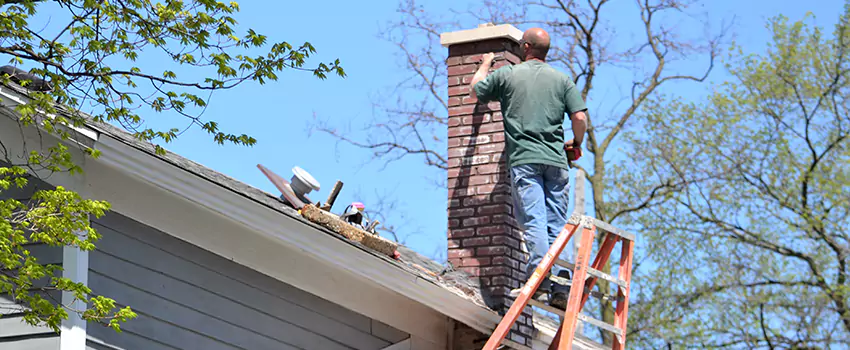 Vinyl and PVC Chimney Flashing Installation in Inkster, MI