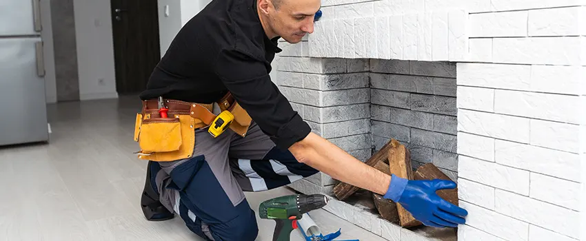 Fireplace Damaged Damper Frame Repair Services in Inkster, Michigan