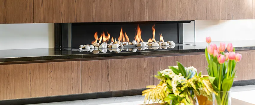 Double-height Fireplace Design Refurbishment in Inkster, Michigan